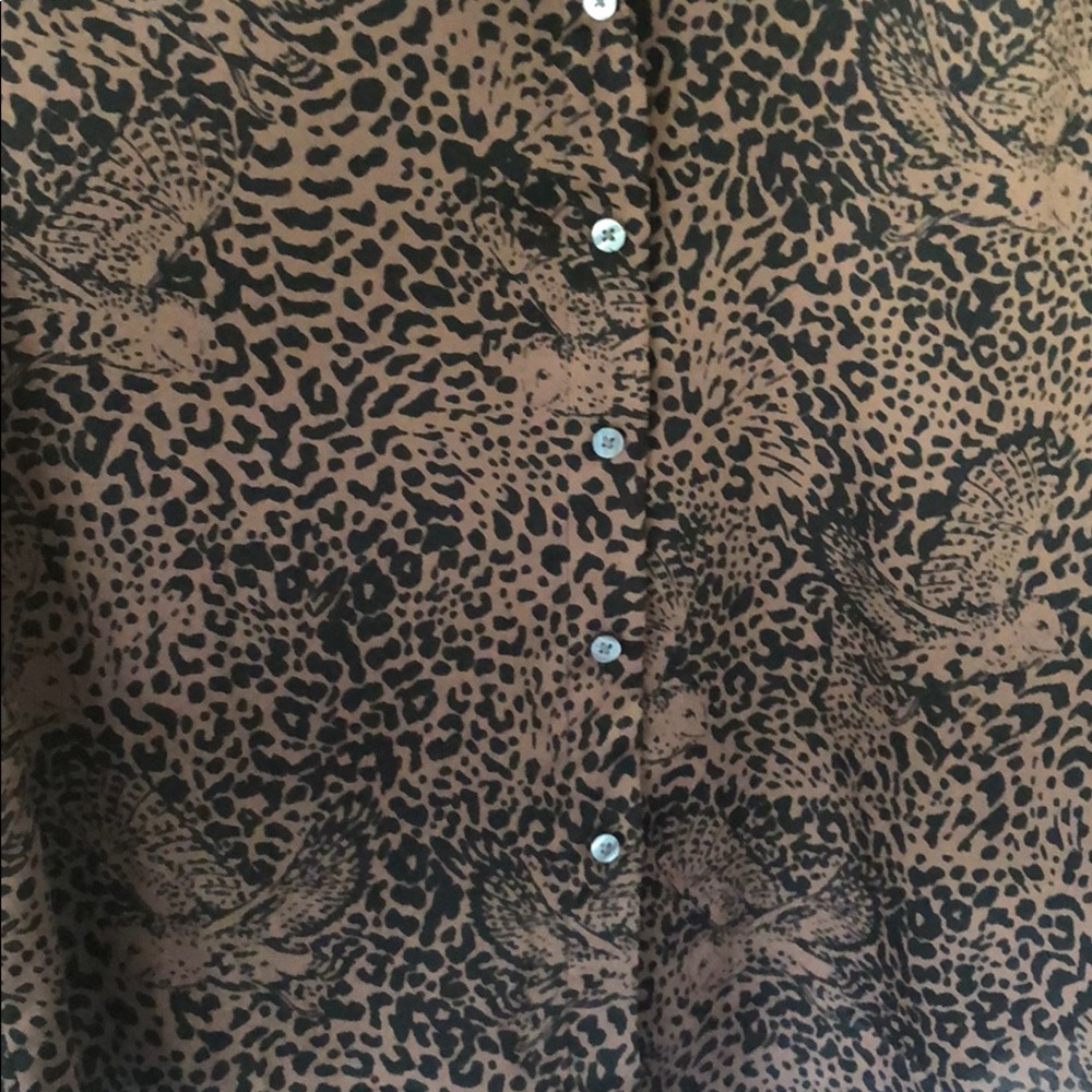 Leopard Print Blouse